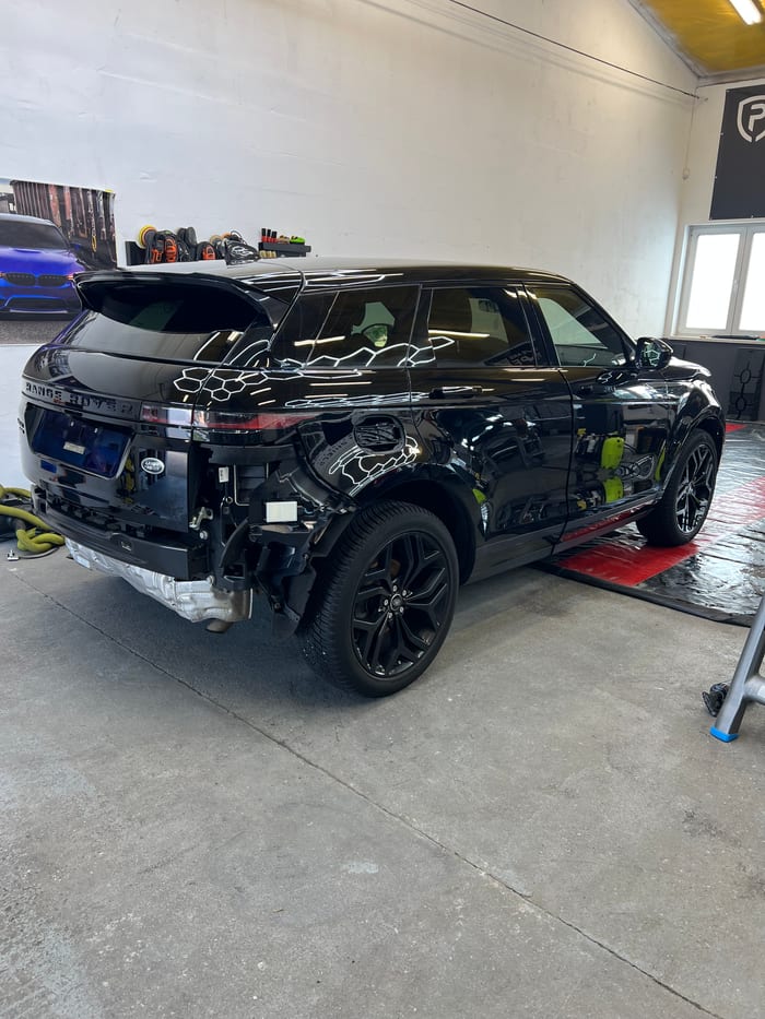 Range rover zmiana koloru ppf