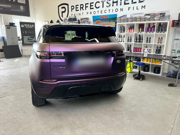 Range rover zmiana koloru ppf