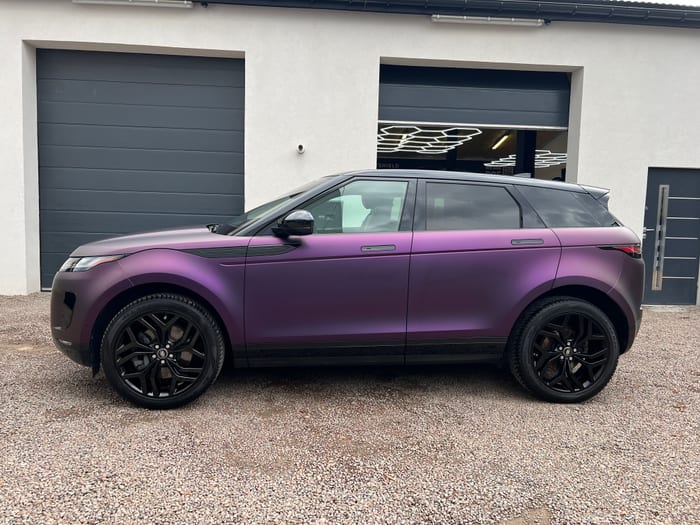 Range rover zmiana koloru ppf
